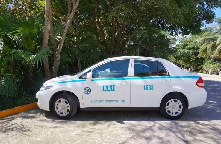 taxi road trip dans le Yucatan au Mexique
