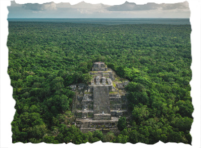 calakmul mexique - Miniature rognée