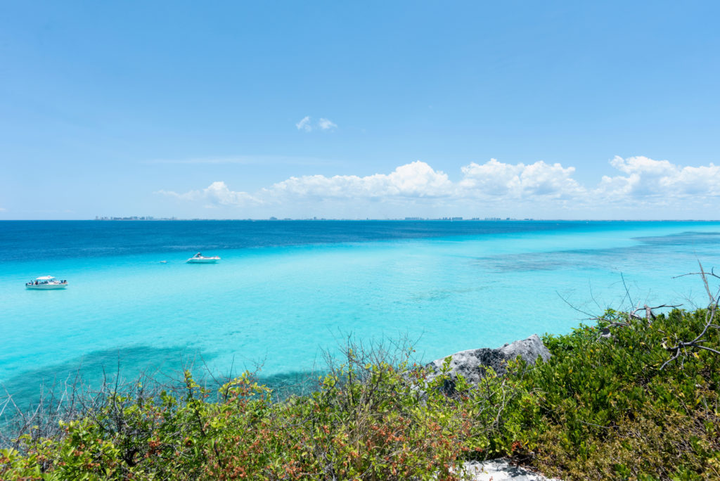 Garrafon isla mujeres Riviera maya au Mexique