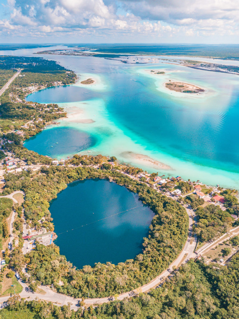 Que visiter à bacalar ? Cenote azul