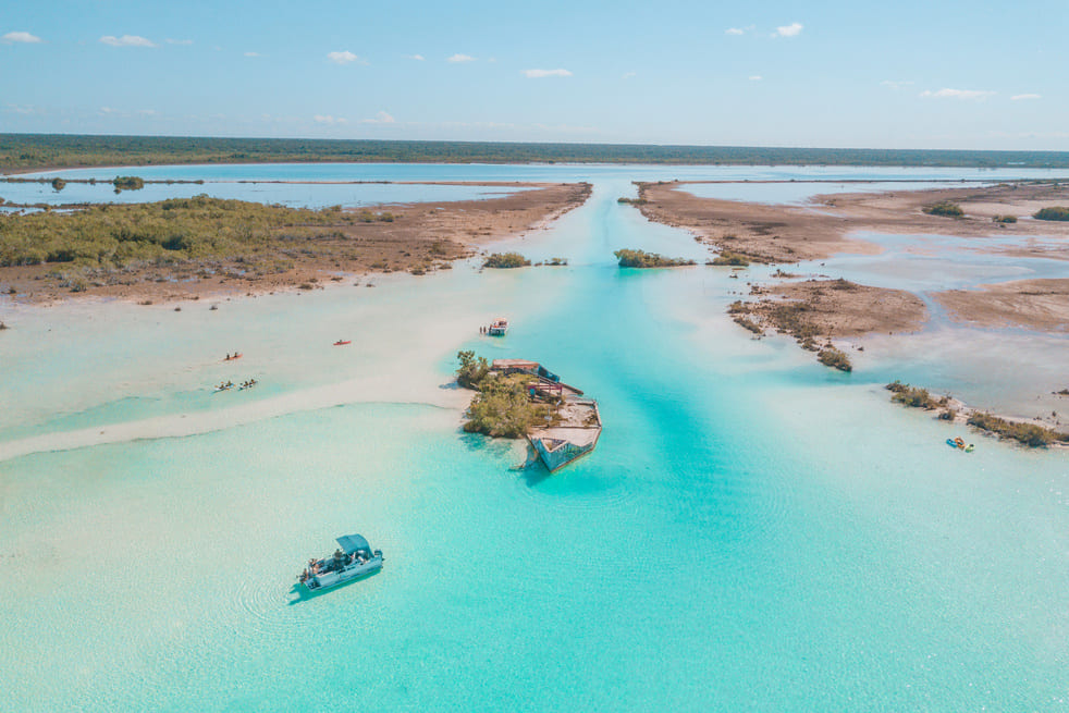 Canal des pirates Bacalar