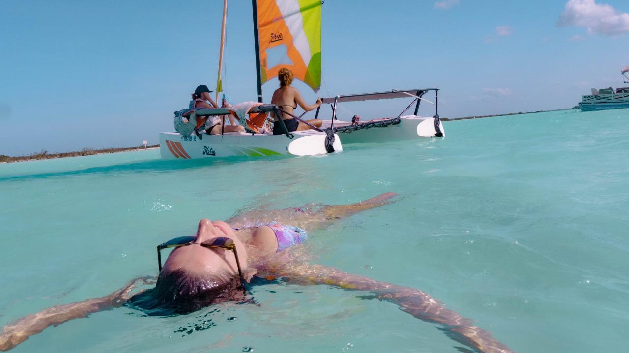 Balade en catamaran Bacalar Secretoo