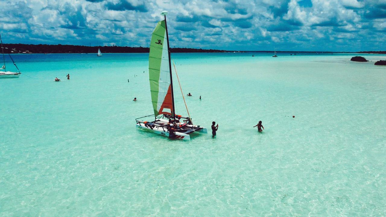 Balade en catamaran Bacalar Secretoo