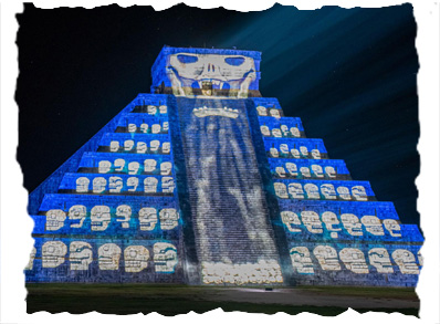 Le son et lumière de Chichen Itza - Miniature rognée