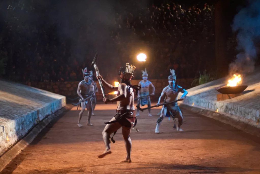 Spectacle au Xcaret