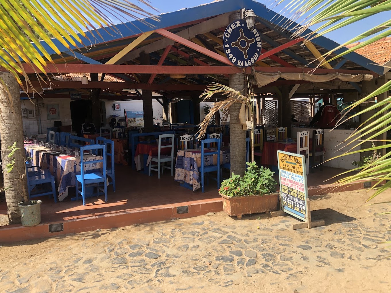 chez tonton île de gorée