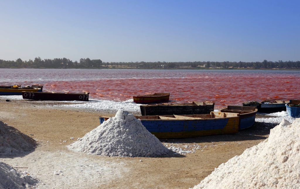 visiter le lac rose au sénégal