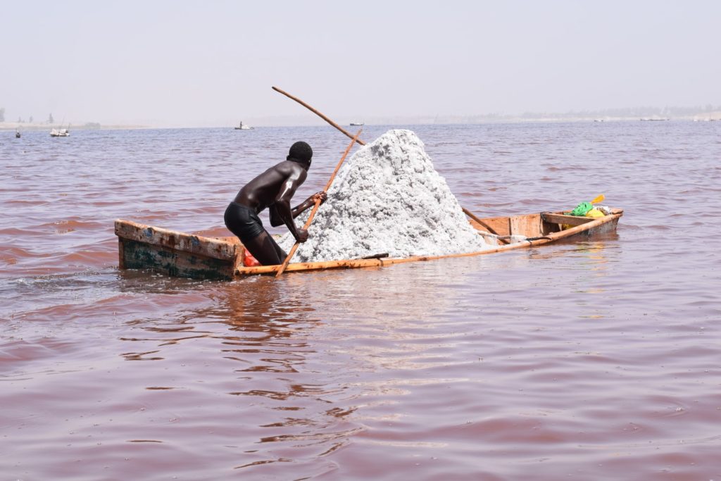 visiter le lac rose au sénégal