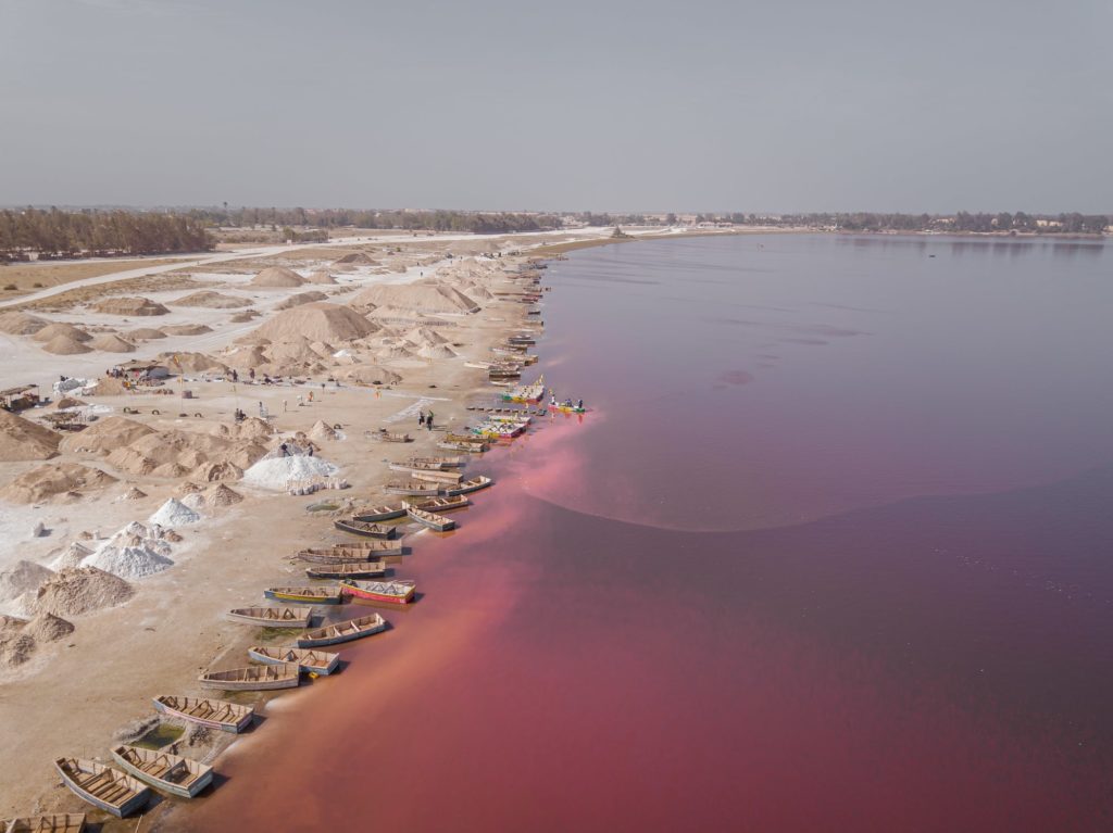 visiter le lac rose au sénégal