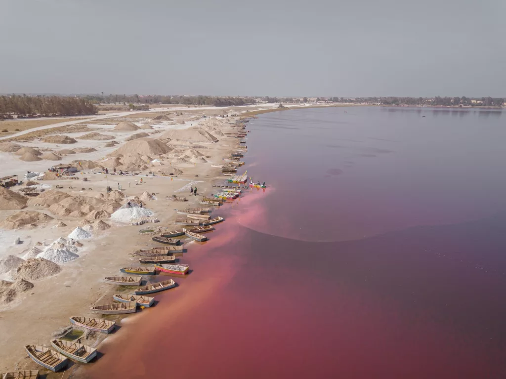 visiter le lac rose au sénégal
