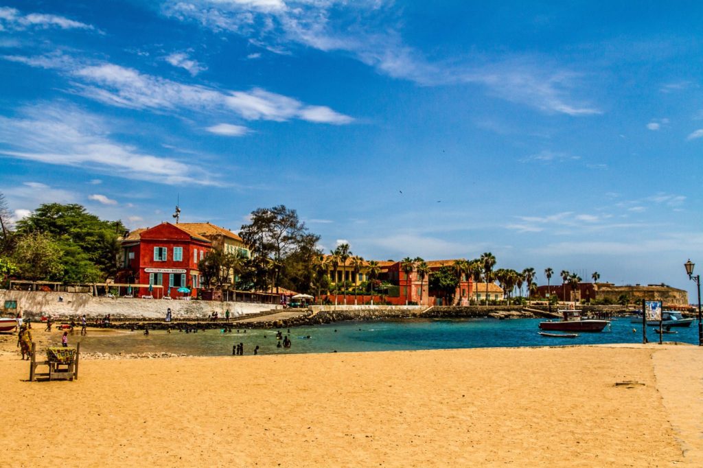 plage île de gorée