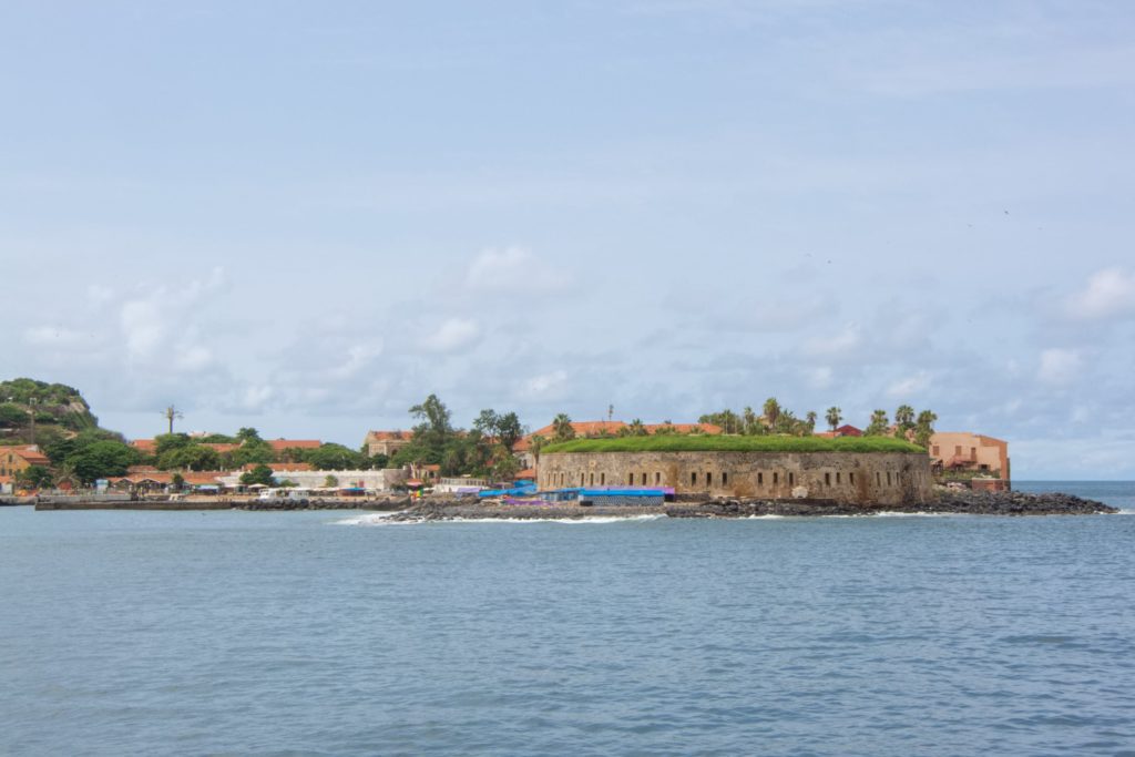  île de gorée fort d'estrées