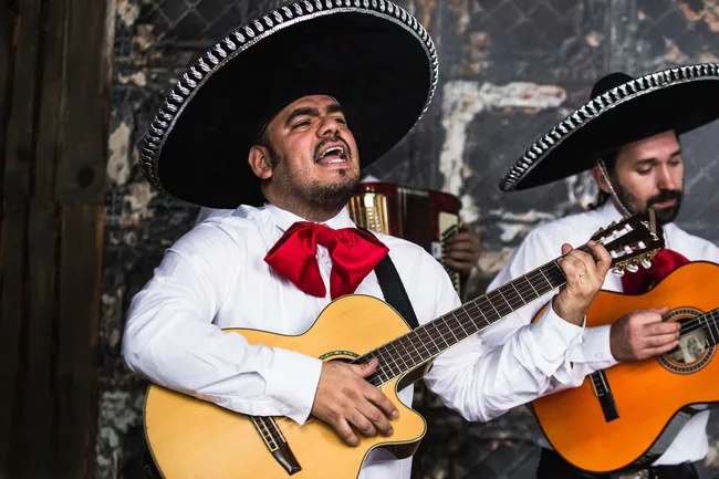 Mariachis à Mexico