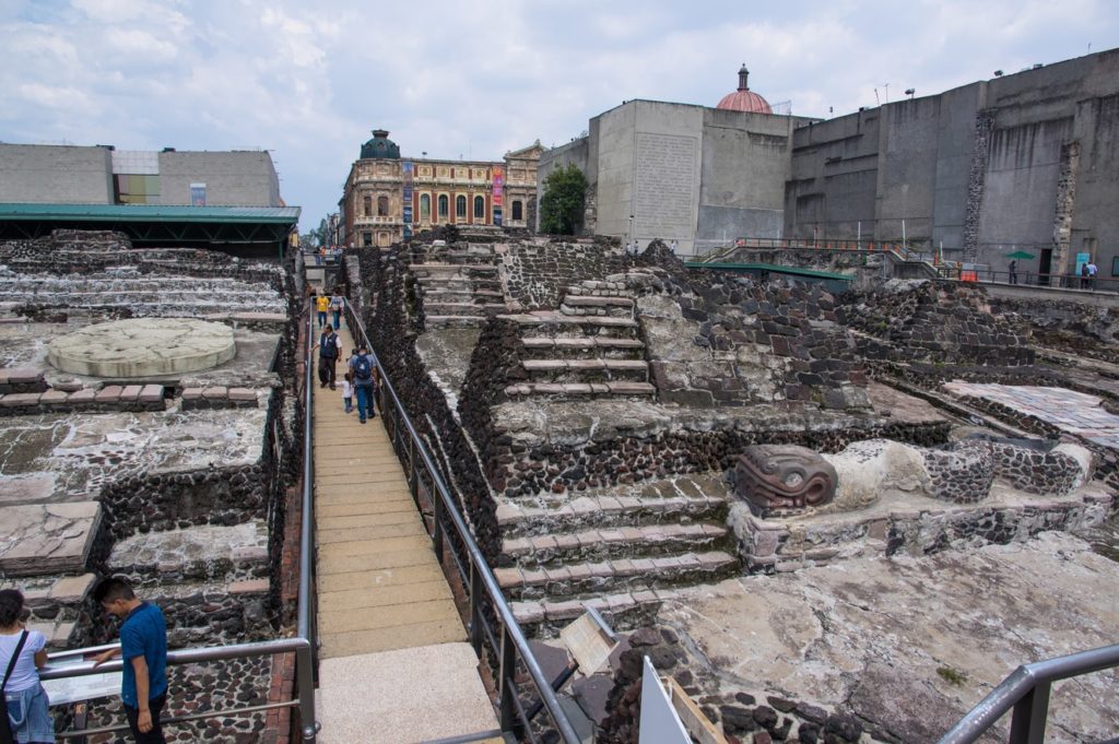 Visite du Templor Mayor