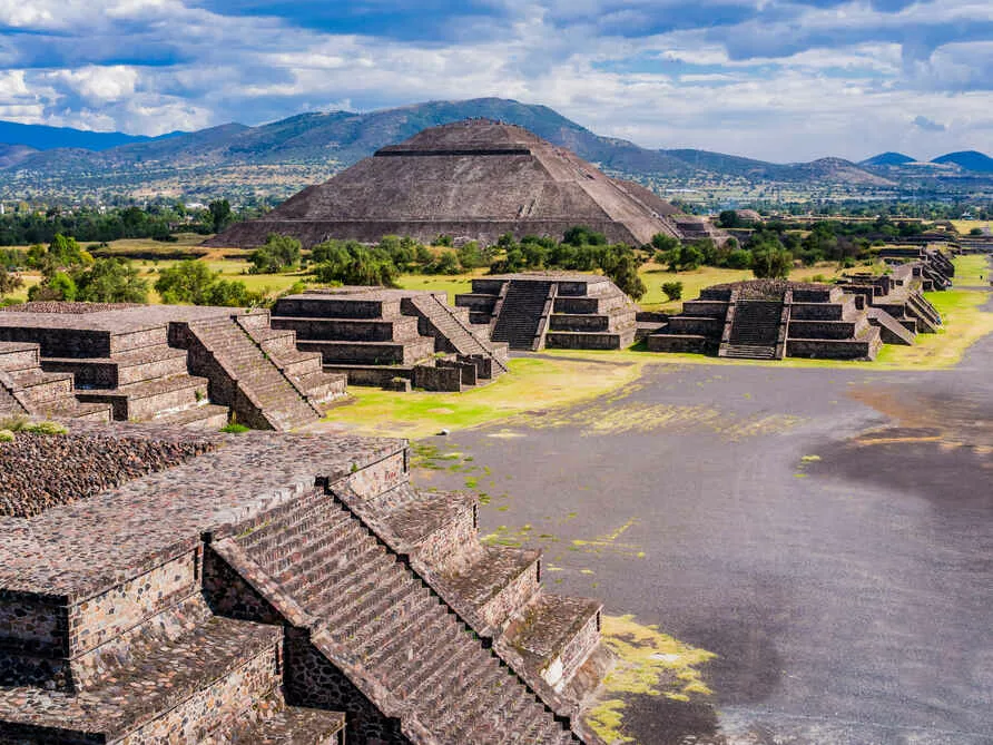 Site de Teotihuacan à Mexico