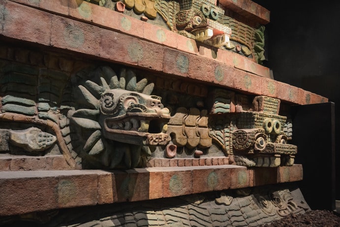 visite du Musée Nationnal d'Anthropologie à Mexico