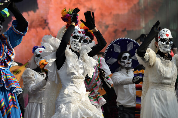 Dia de los muertos visite Mexico