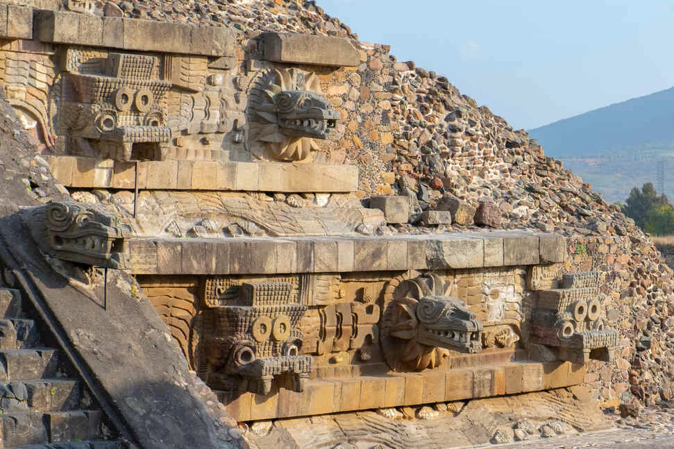 Site de Teotihuacan à Mexico