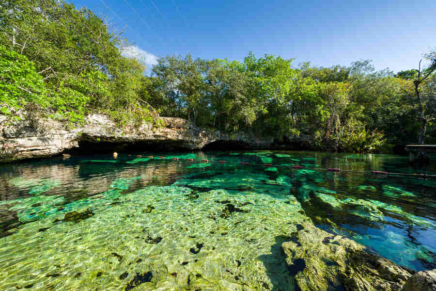 cenote azul