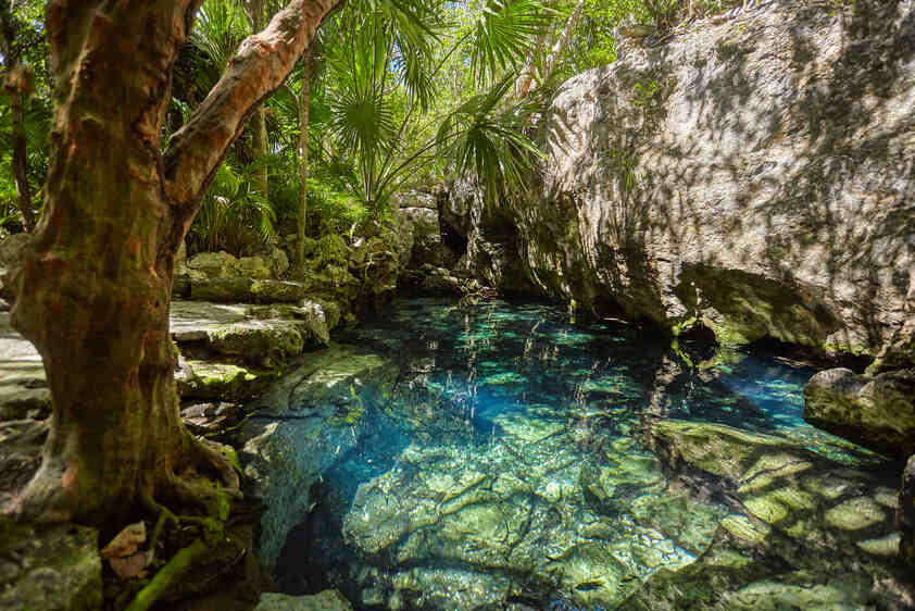 cenote azul