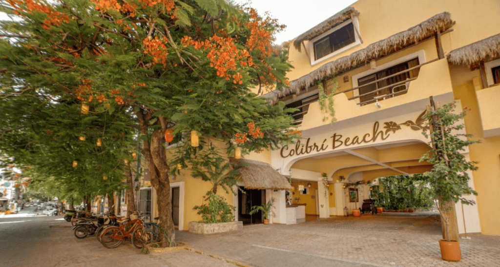 hotel colibri beach playa del carmen