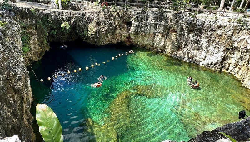 Cenote siete bocas Puerto Morelos