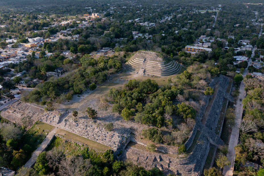 pyramide maya Kinich Kak Moo