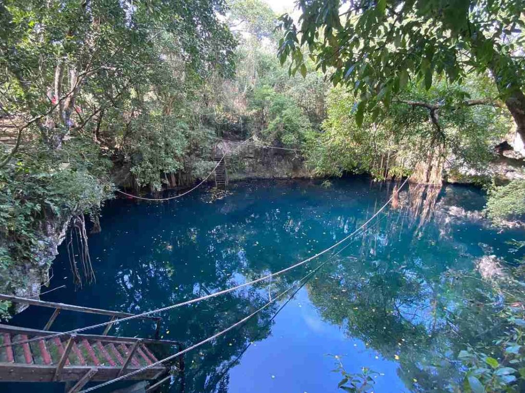 cenote verde lucero puerto morelos