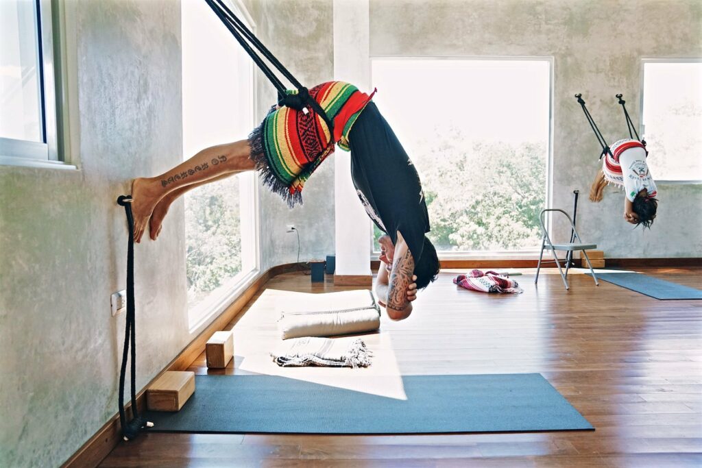 Élastique de yoga