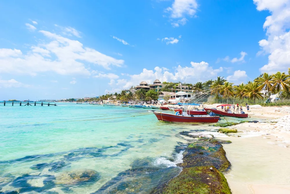 Plage Playa del Carmen