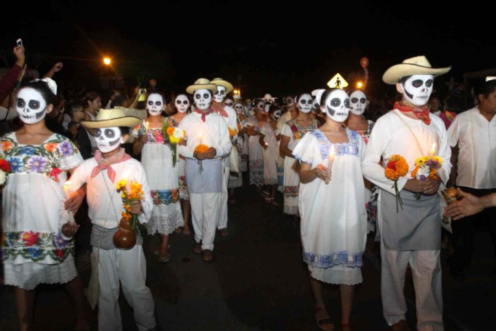 fêtes des morts mérida