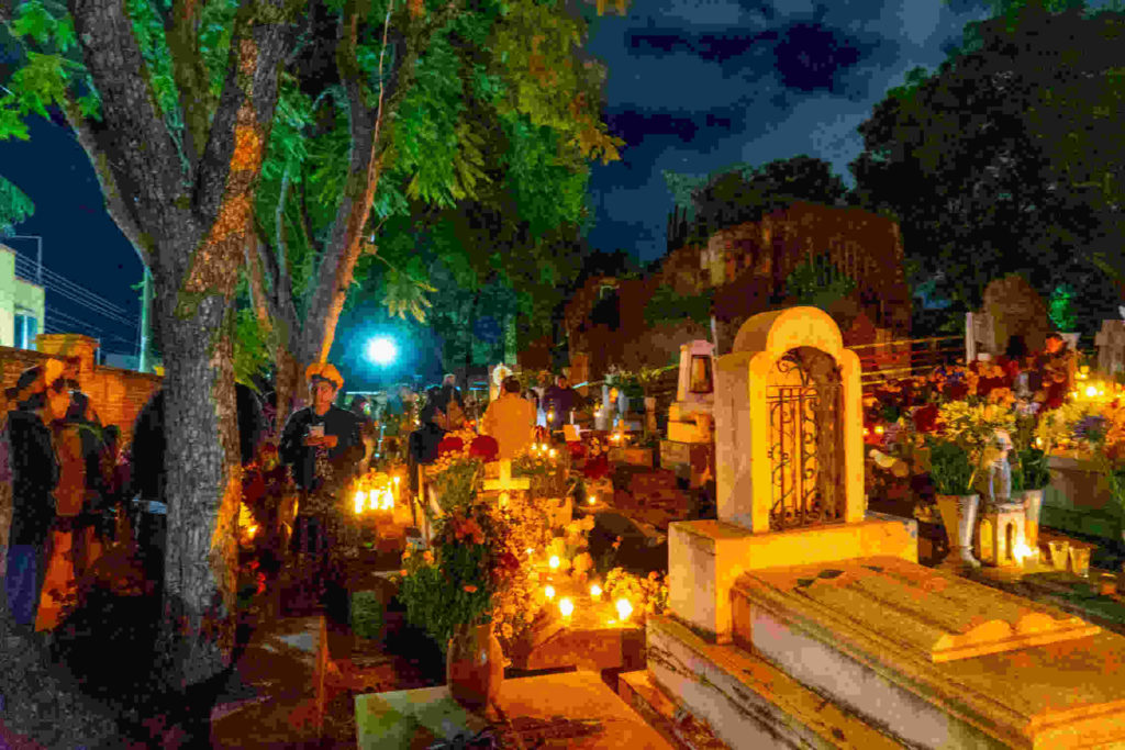 cimetière dia de los muertos