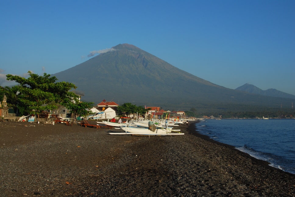 Mont Agung et Amed Beach