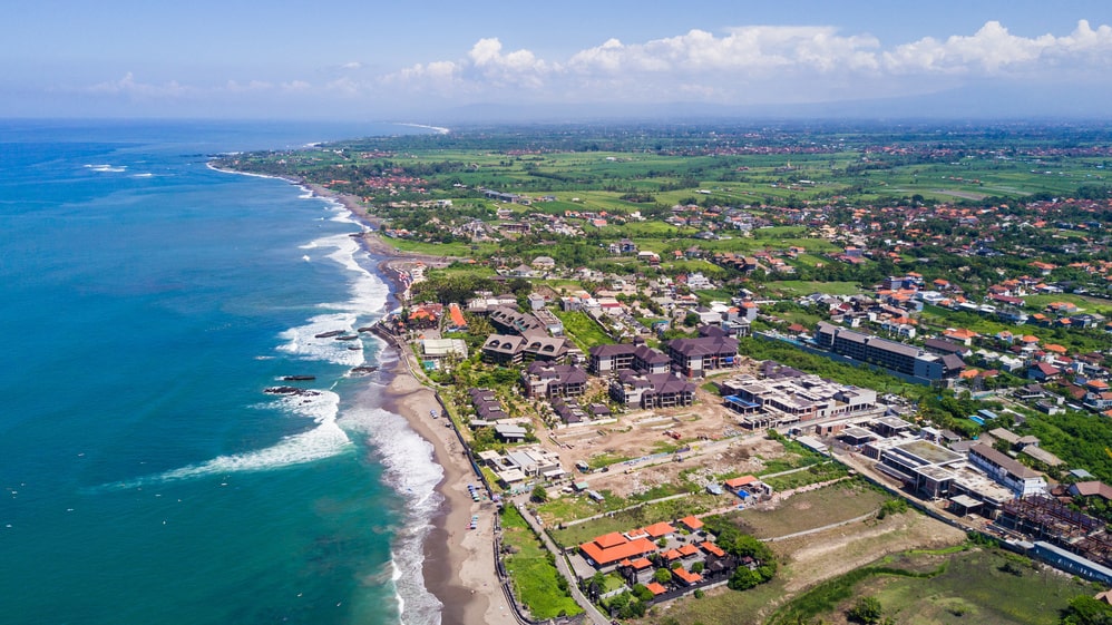 Canggu beach