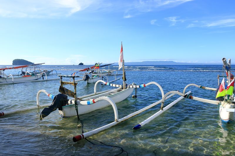 Candidasa beach