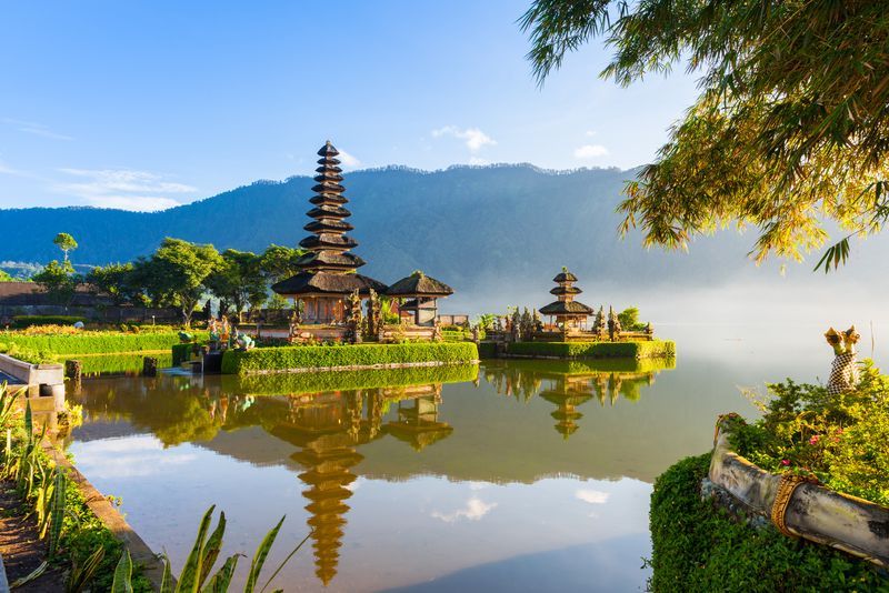 Temple Ulun Danu Beratan à Bali