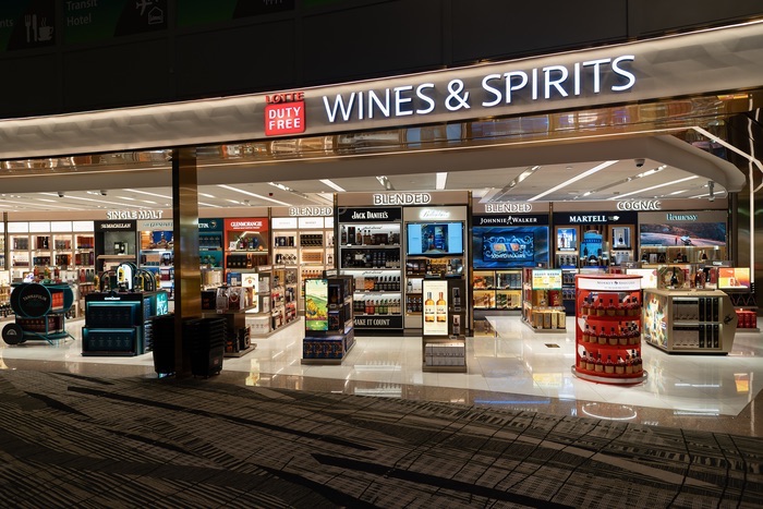 Duty free aéroport 