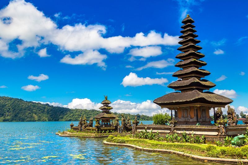 Temple Ulun Danu Beratan à Bali