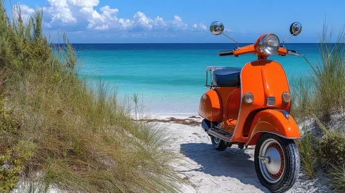 Scooter Île Maurice 