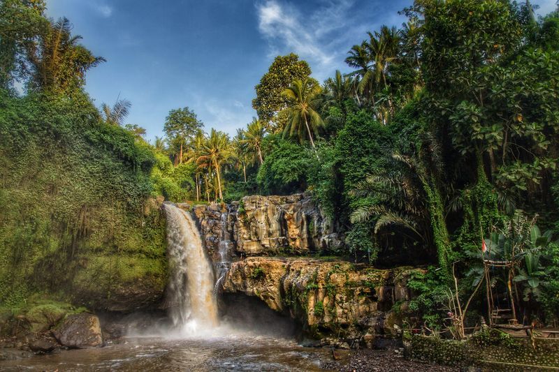 Cascade à Ubud Bali
