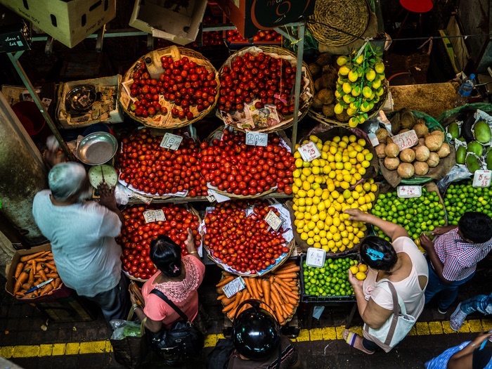 Marché centrale de Port Louis 