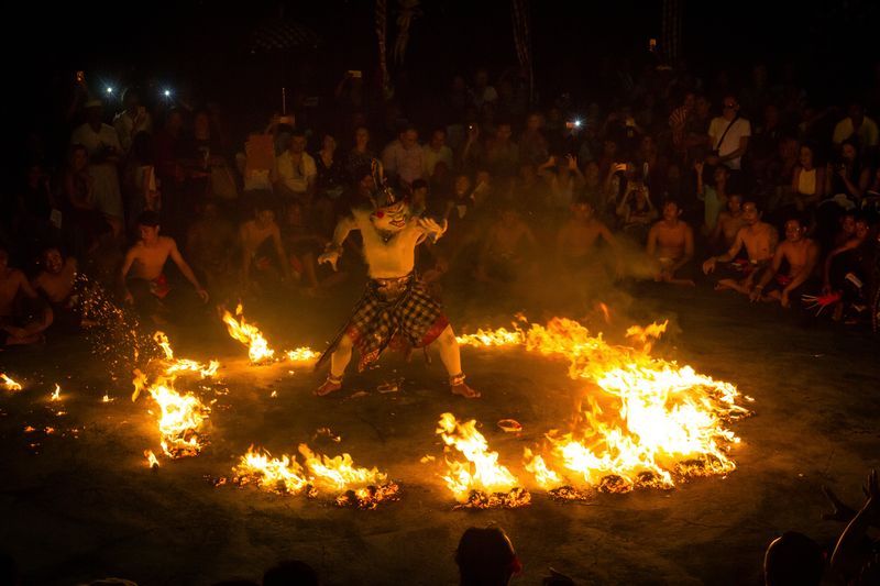 Spectacle kecak à Uluwatu