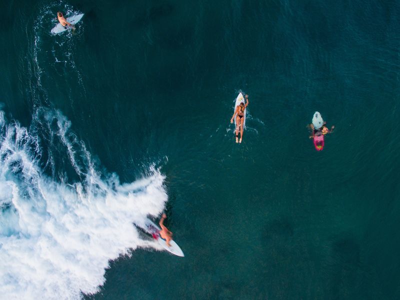 Surf à Canggu Bali