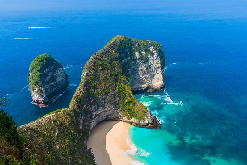 Kelingking Beach à Bali