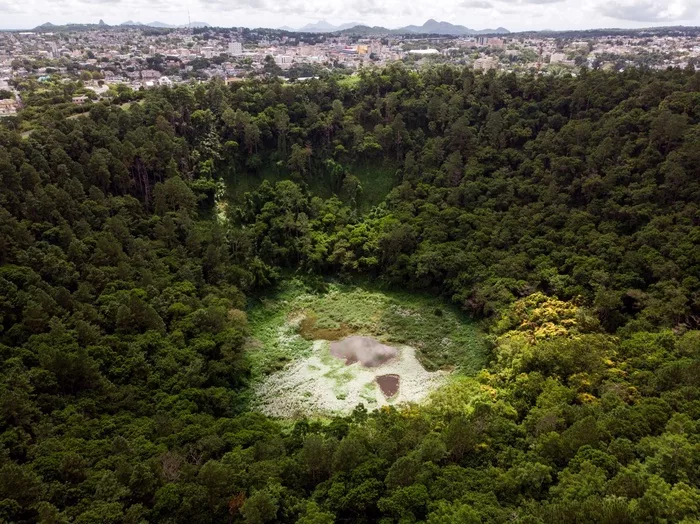Cratère volcan Trou aux Cerfs