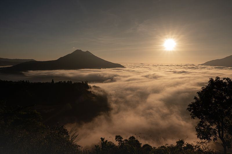 Mont Batur à Bali
