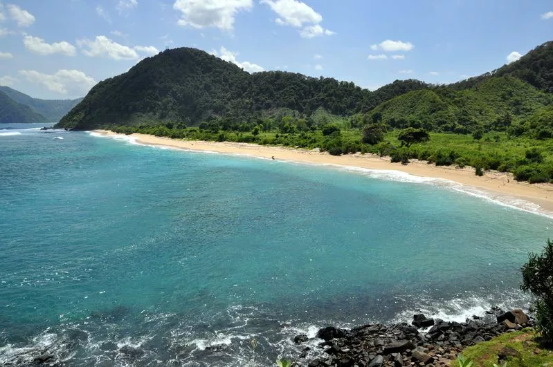 Mawi Beach à Lombok