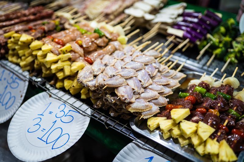 Marché aux poissons à Jimbaran