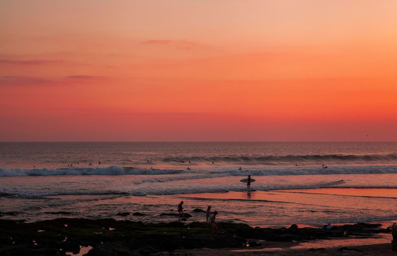 Surf à la plage de Canggu