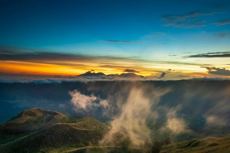 Mont Batur à Bali